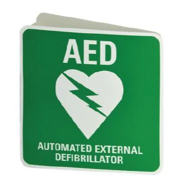 Corridor AED Wall Sign