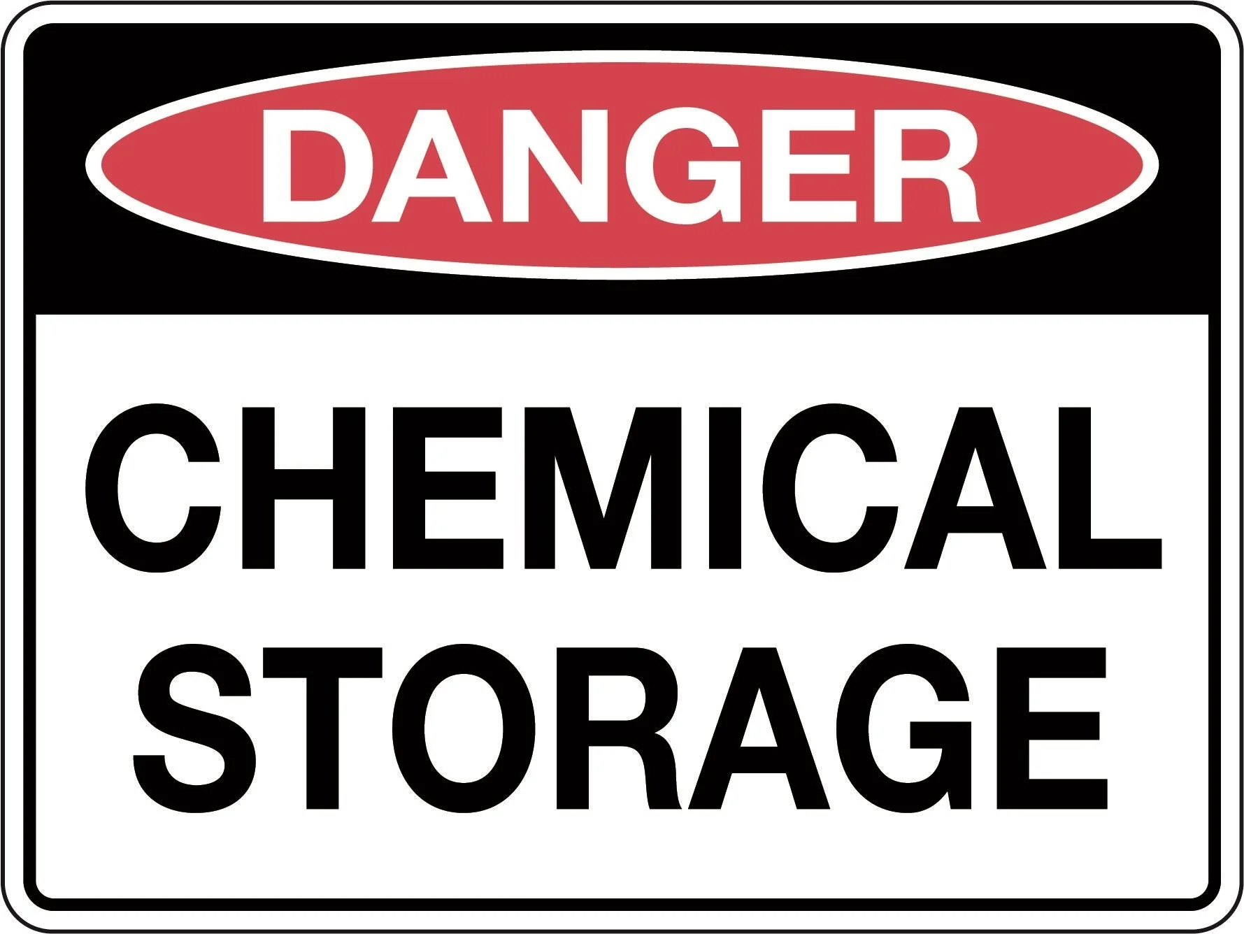 Danger Sign 'Chemical Storage'