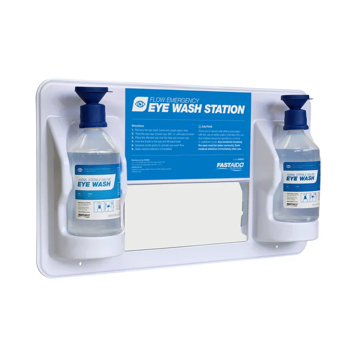 Emergency Eye Wash Station, Plastic Wall Mount - Image 2