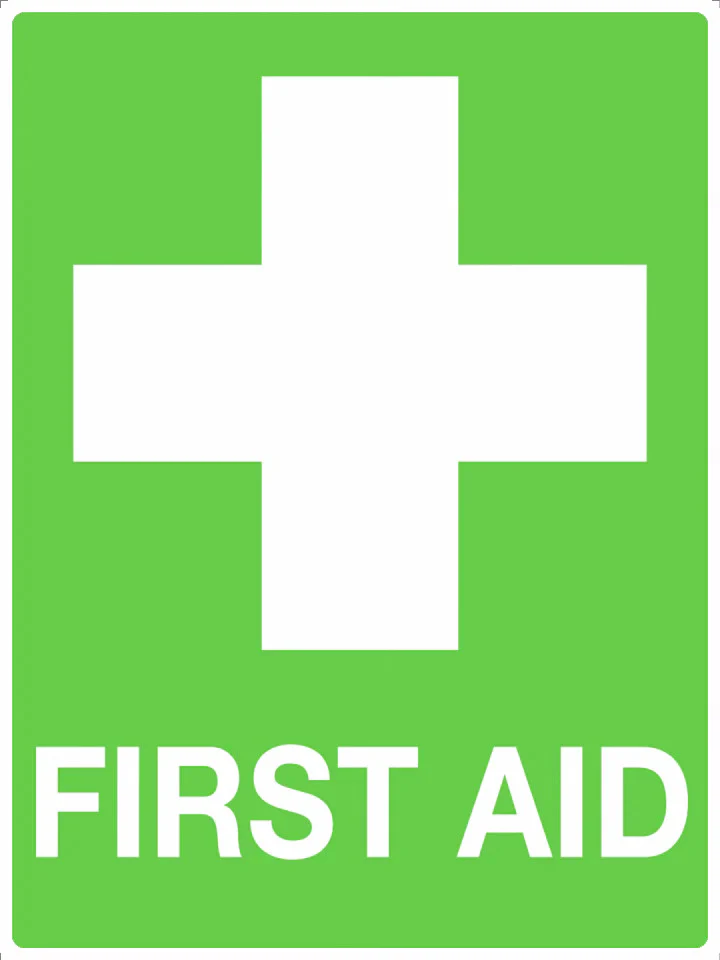 First Aid Sign