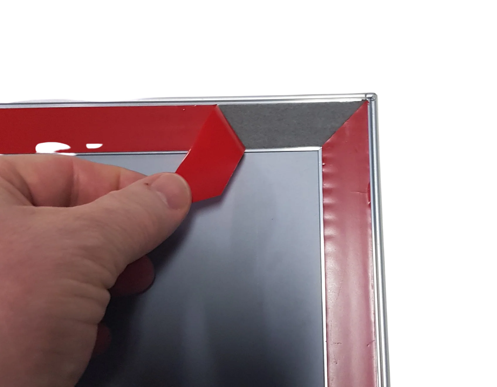 Evacuation Diagram Holders - A4 Silver Snap Lock Frames - Image 4