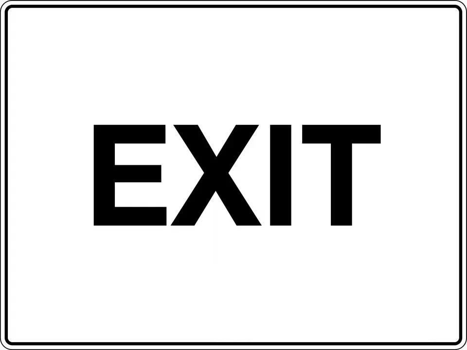 Exit Sign