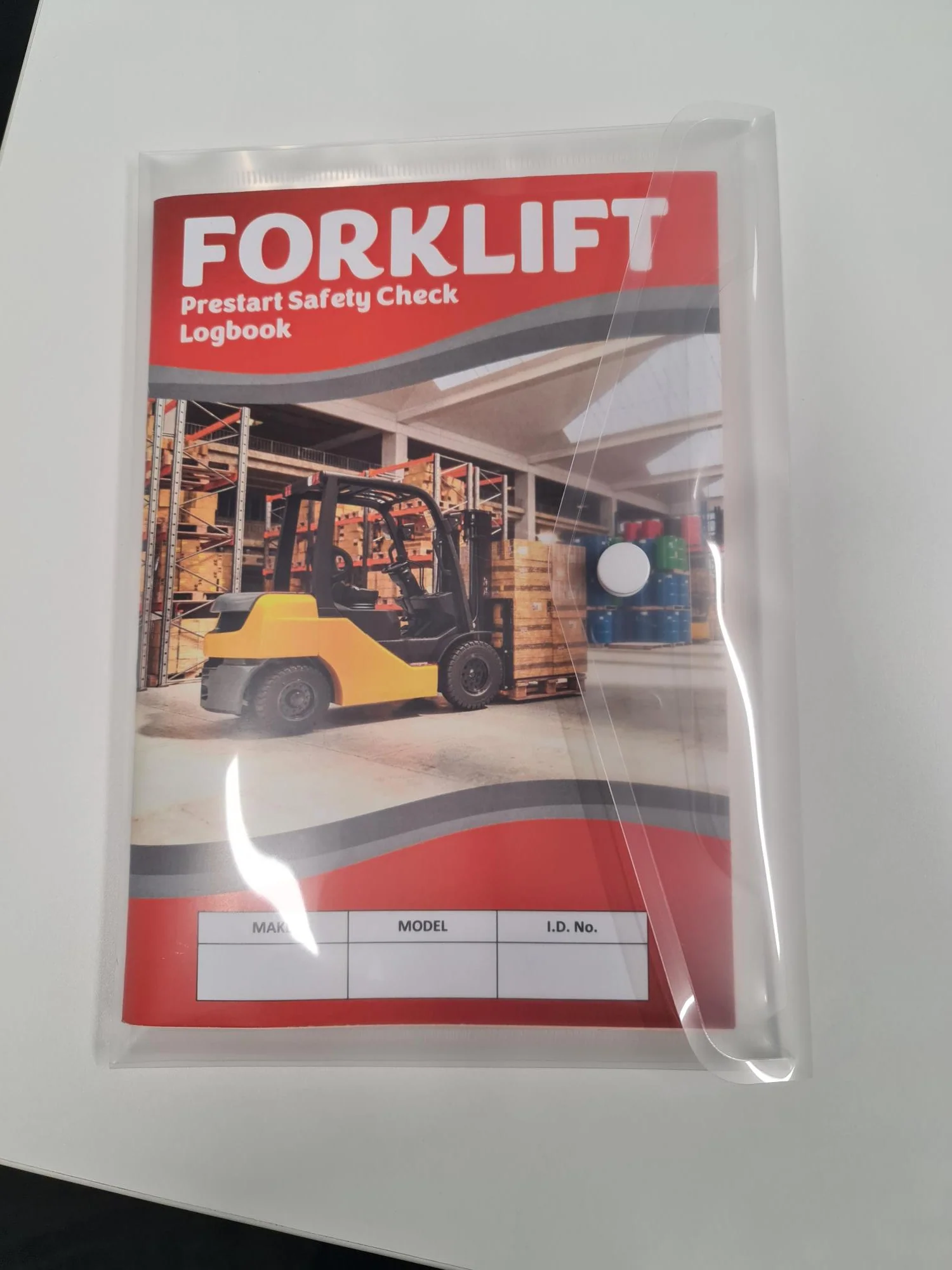 Forklift Pre Start Maintenance Checklist Logbook - Image 2