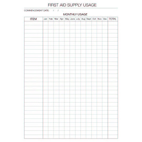Injury Report First Aid Logbook - Image 4