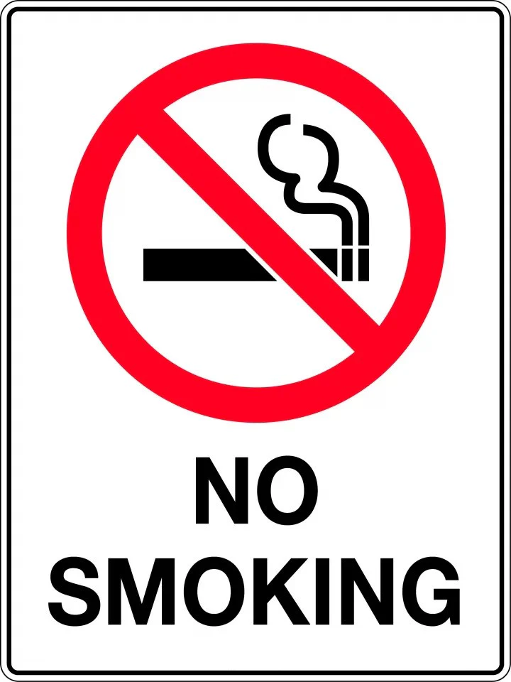 Prohibited Sign, 'No Smoking'