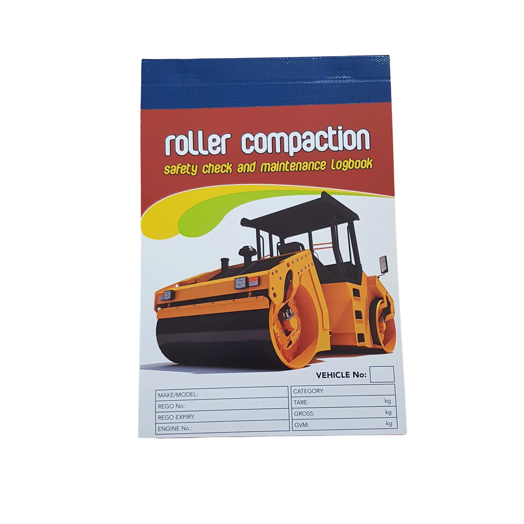 Roller Compaction 'Duplicate' Pre Start Safety Check Logbook