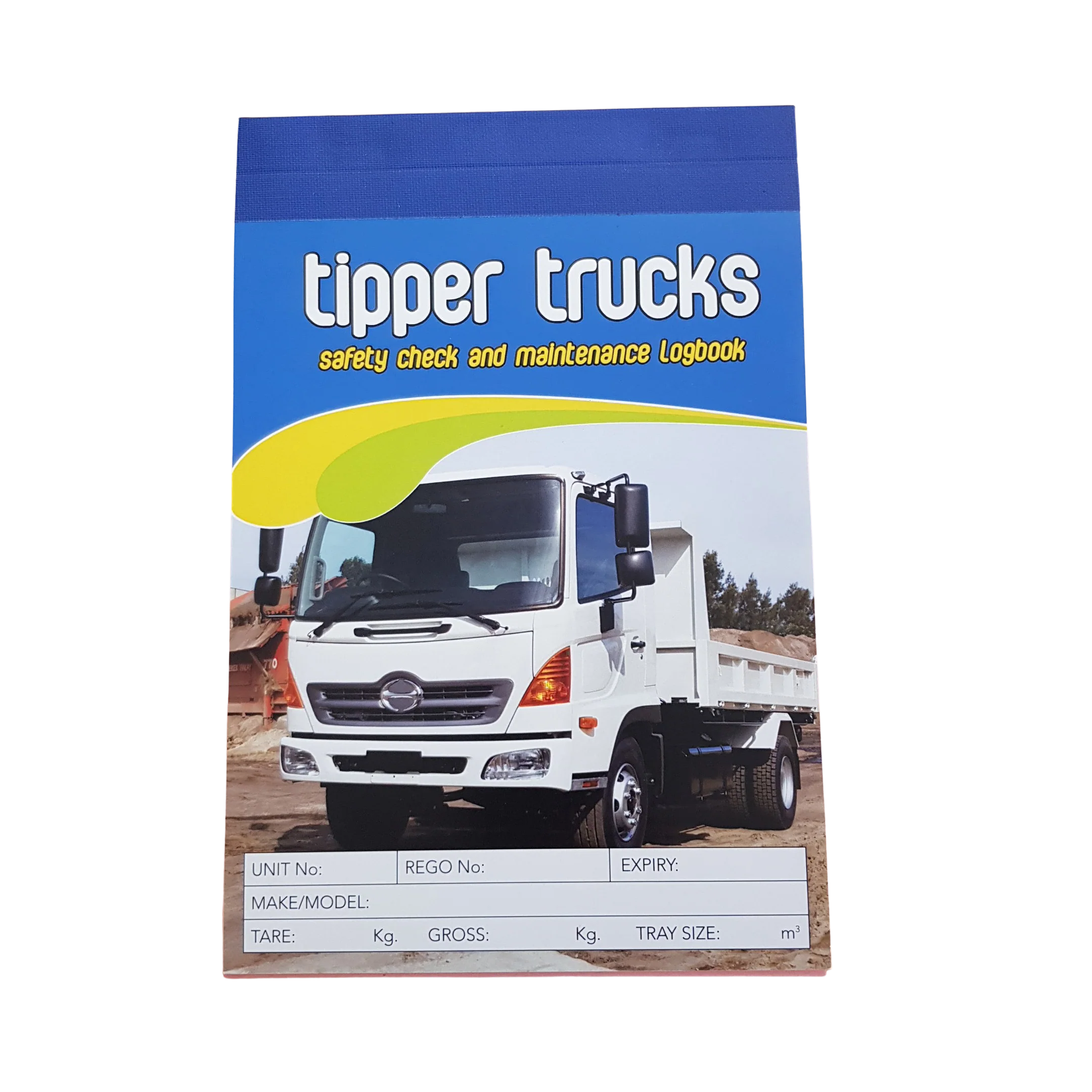 Tipper Trucks 'Duplicate' Pre Start Safety and Maintenance Checklist Logbook