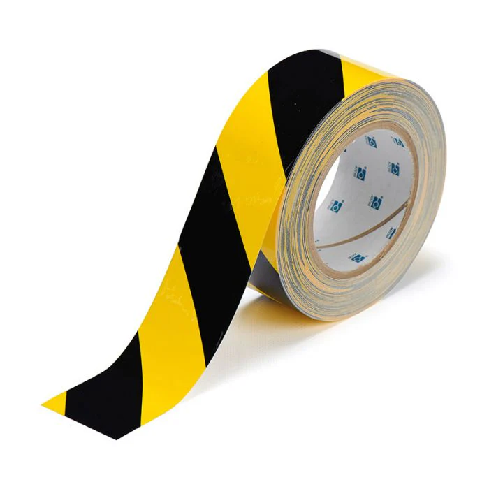 ToughStripe® Black and Yellow Caution Floor Line Marking Tape