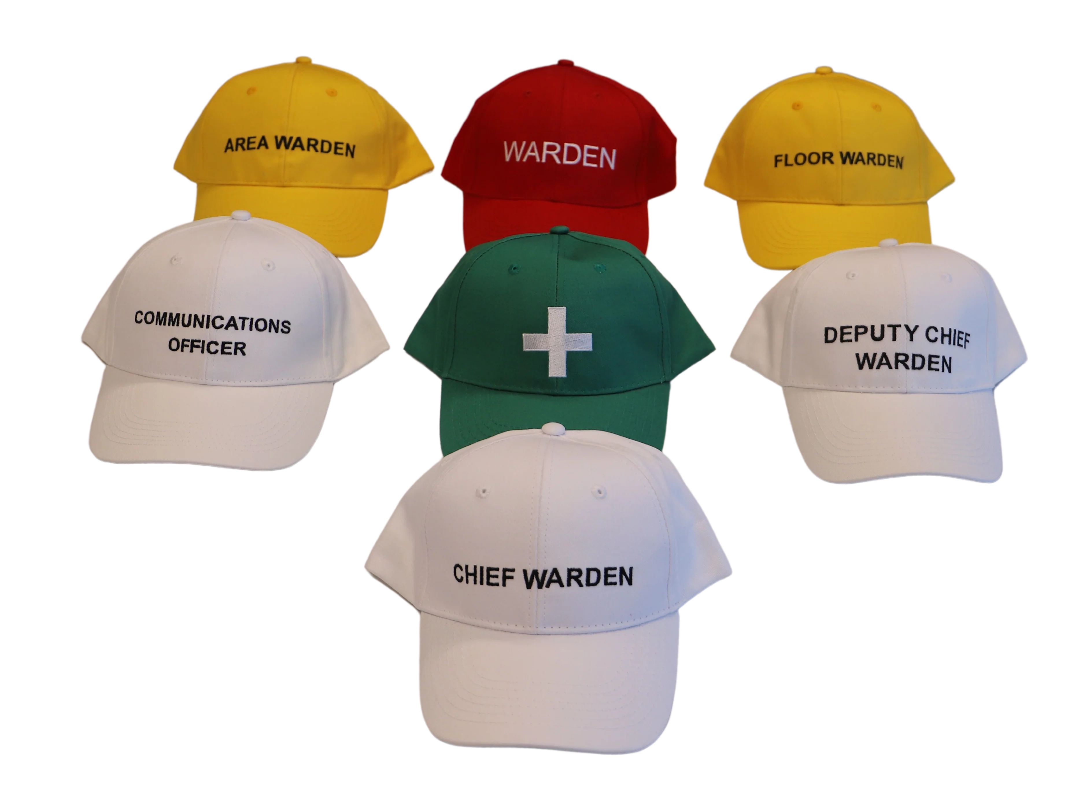 Warden Cap - White Communications Officer - Image 3