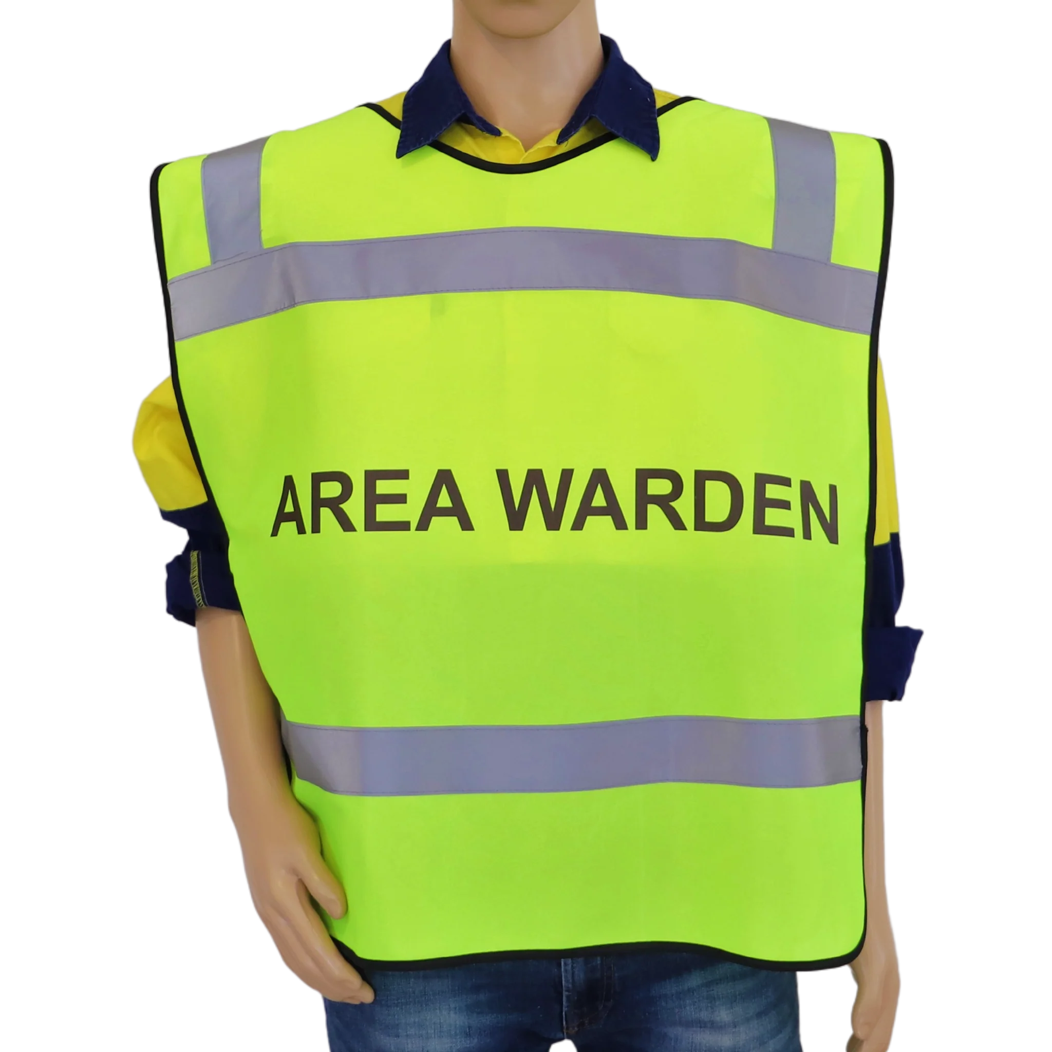 Warden Tabbard Vest - Yellow Area Warden