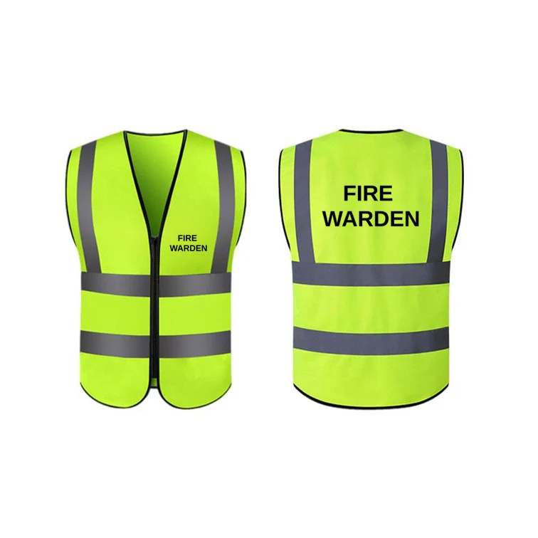 Warden Vest - Yellow Fire Warden