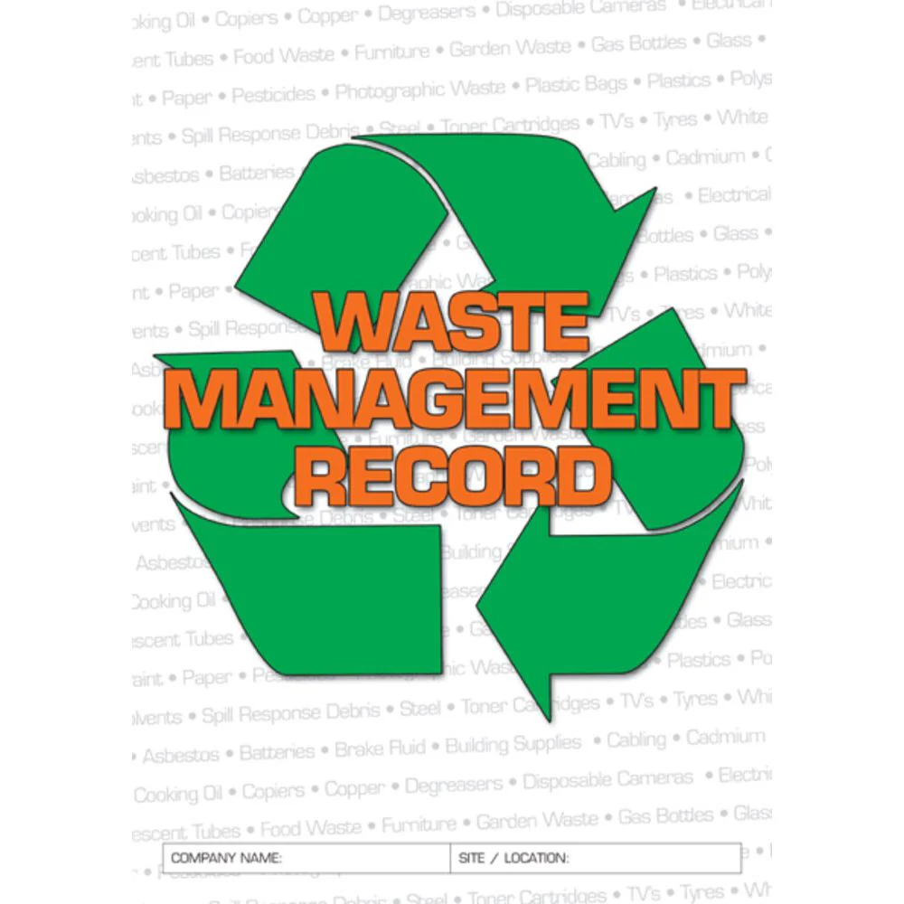 Waste Management Record Book